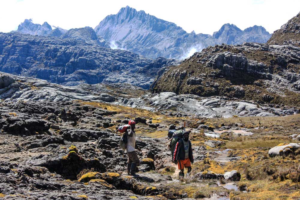 rocks mountain back ground porters