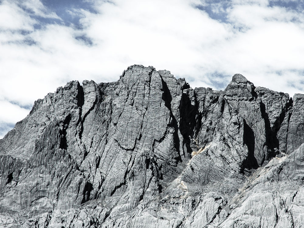 Carstensz Pyramid mountain view